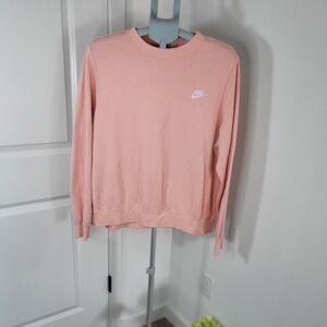 Coral nike sweater